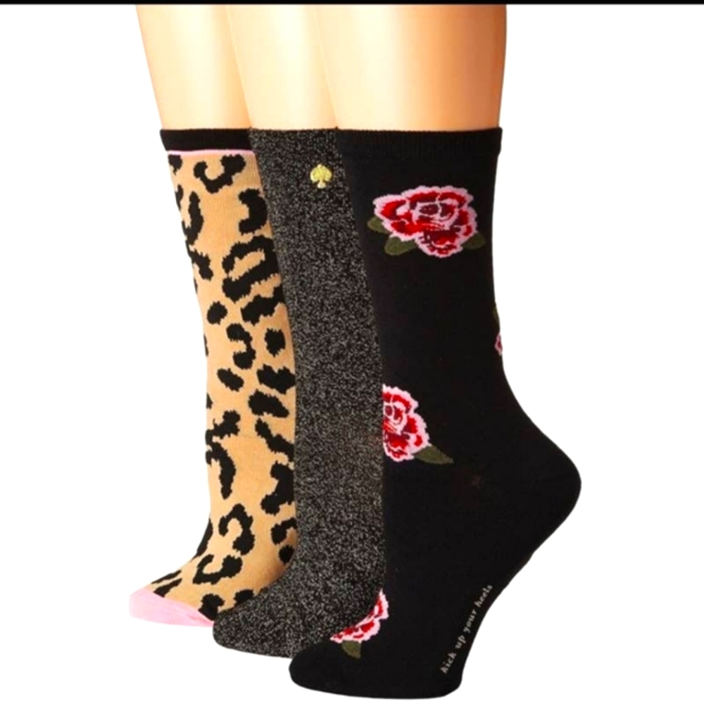 Kate Spade 3 Pair Crew Socks